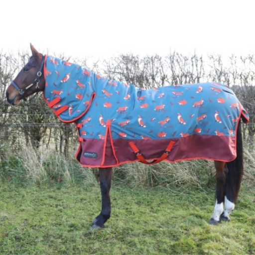 StormX Original Frivolous Fox 200 Combi Turnout Rug