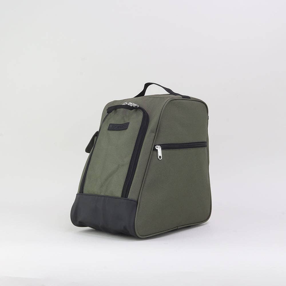 Small Green Walking Boot Bag