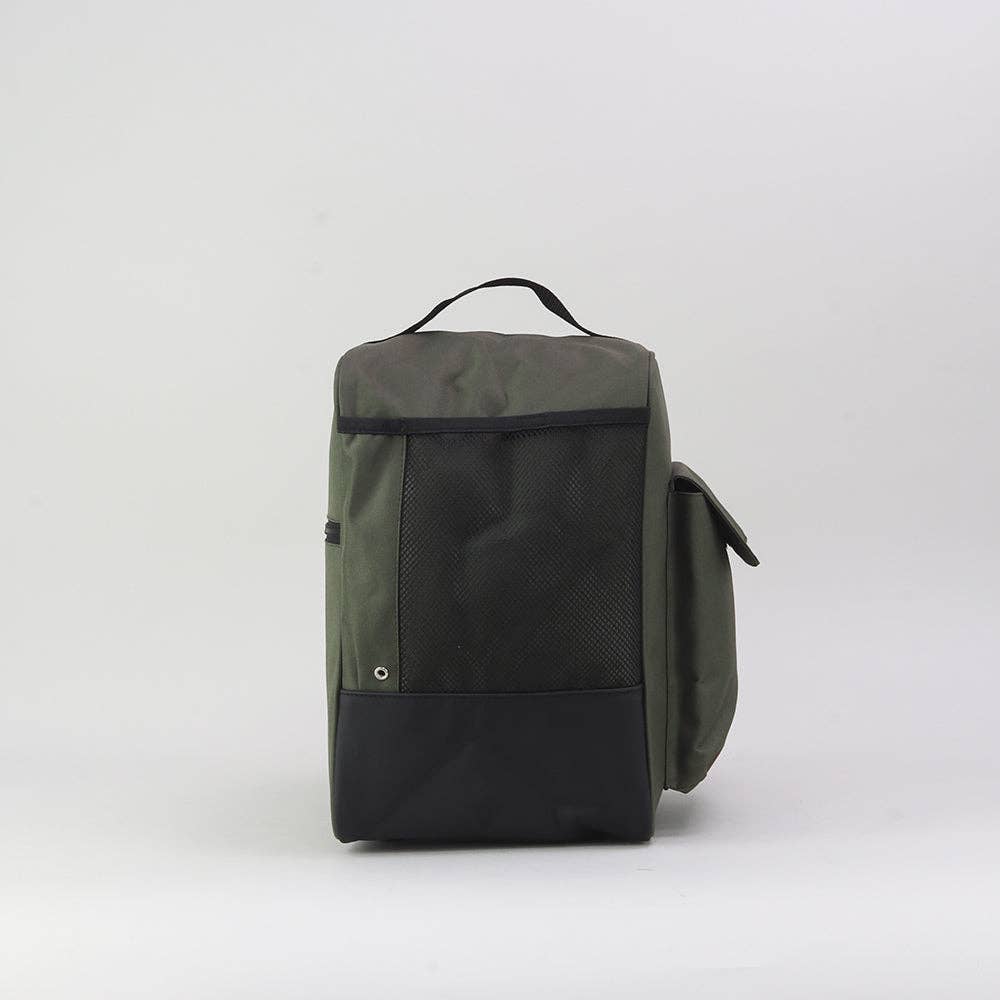 Small Green Walking Boot Bag