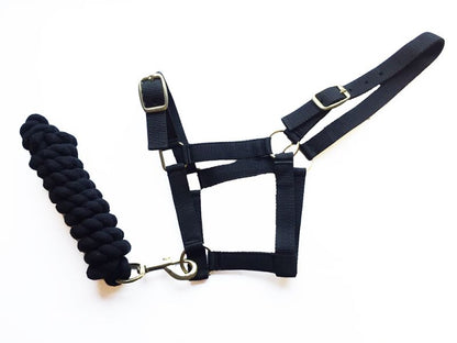 Harlequin Headcollar And Rope Set