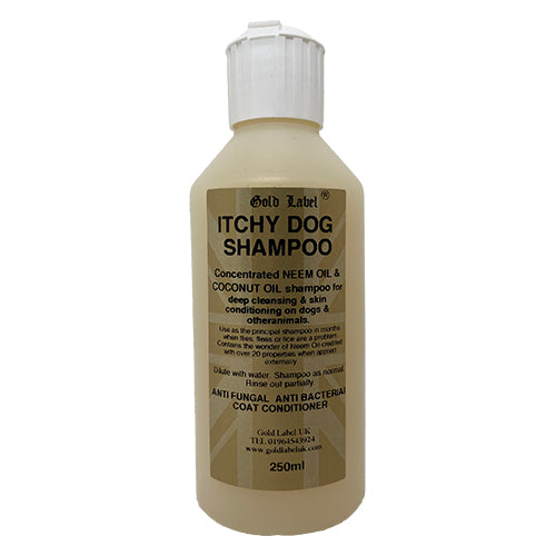 Gold Label Shampoo – Itchy Dog 250ml