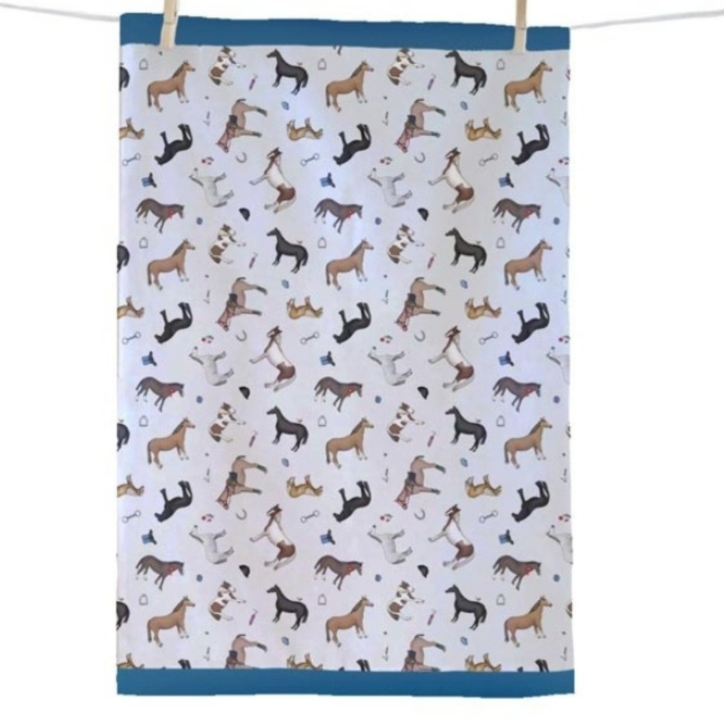 Elico Tea Towel: Horses