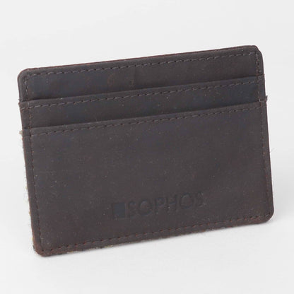 Brown Harris Tweed Card Holder